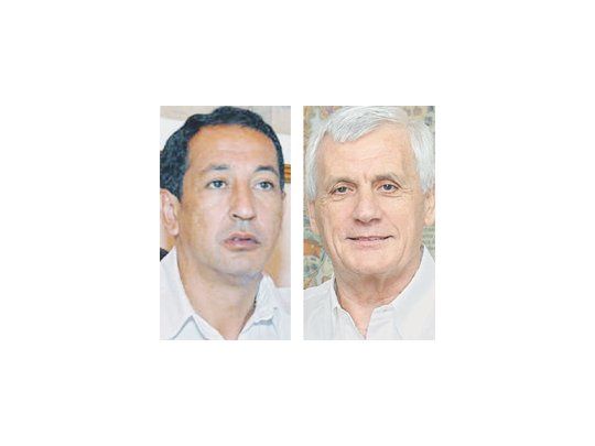 Omar Maturano y Antonio Caló