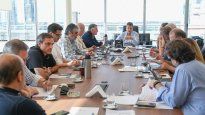 Sergio Massa y su equipo económico.&nbsp;