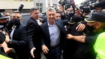 macri ataco a un cronista de c5n y rompio un microfono