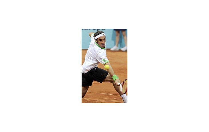 Mónaco perdió en el Masters 1000 de Madrid ante el checo Thomas Berdych.