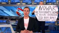 Manifestante interrumpió el principal programa de noticias de Rusia con un mensaje antibélico