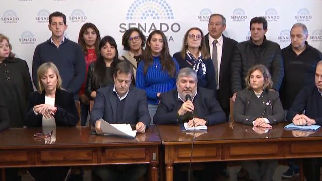 Unión por la Patria desactivó la autoconvocatoria a una sesión.