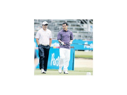 TEVEZ Y EL GOLF.