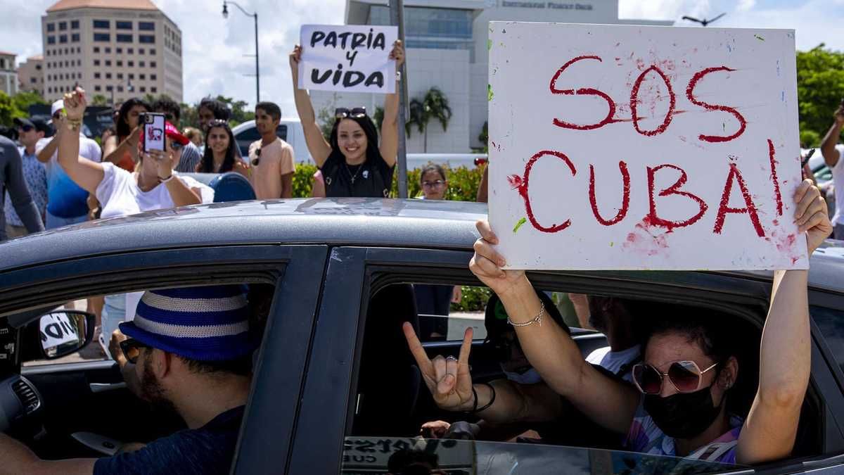 Estados Unidos y la Unión Europea destacan la "lucha" del pueblo cubano a un año del 11-J
