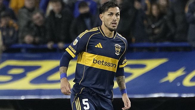 Después de 11 años, Paredes volvió a jugar en Boca.