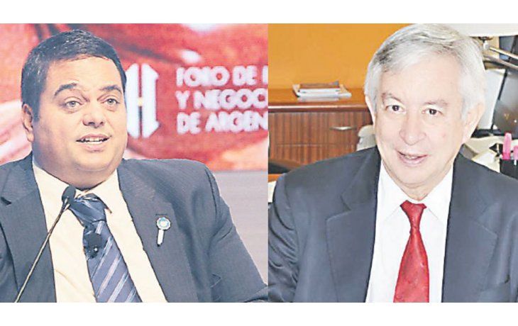 Jorge Triaca y Gustavo Morón.
