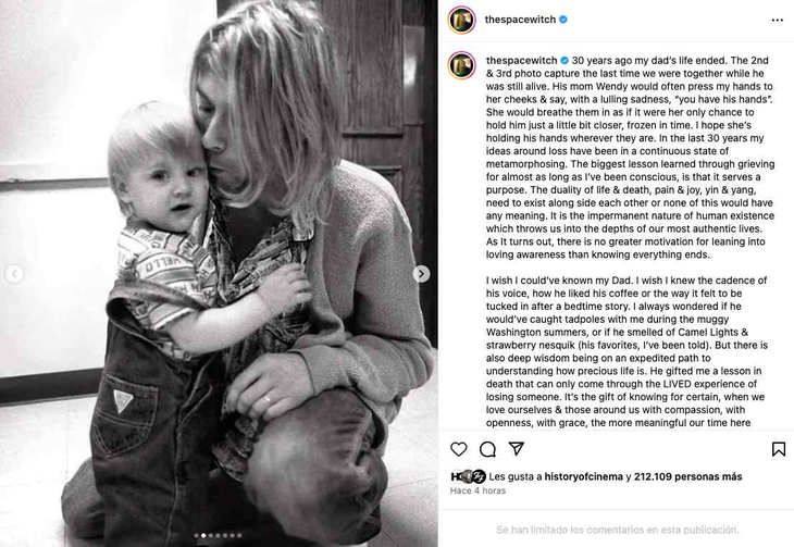 The heartfelt message from Kurt Cobain’s daughter 30 years after the death of the Nirvana leader