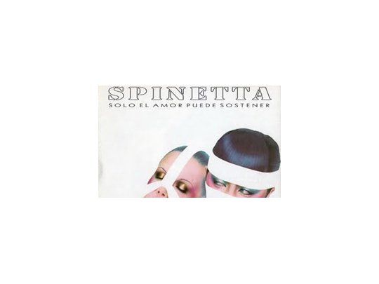 La tapa del disco que Spinetta grabó en EEUU. junto a Vilas.