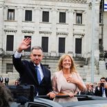La camioneta que trasladó a Yamandú Orsi durante la ceremonia de asunción está bajo la lupa. La camioneta que trasladó a Yamandú Orsi durante la ceremonia de asunción está bajo la lupa.
