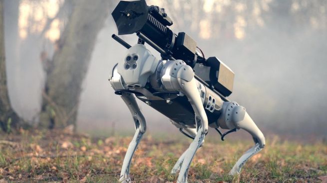 Los perros robot ofrecen grandes ventajas: su estabilidad, autonomía y capacidad para navegar terrenos irregulares los posiciona como herramientas óptimas para esta función. 