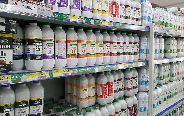 El producto destacado para exportación es la leche descremada. El producto destacado para exportación es la leche descremada.