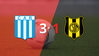 racing (cba) fue mas y vencio por 3 a 1 a dep. madryn