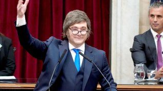 Milei buscó el histrionismo que le rindió frutos electorales, en un Congreso con clima de tribuna. Milei buscó el histrionismo que le rindió frutos electorales, en un Congreso con clima de tribuna.