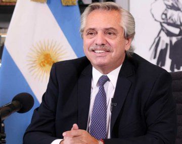 El presidente Alberto Fernández celebró el Día del Orgullo.
