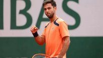 roland garros: el argentino olivieri protagonizo un debut triunfal en su primer grand slam
