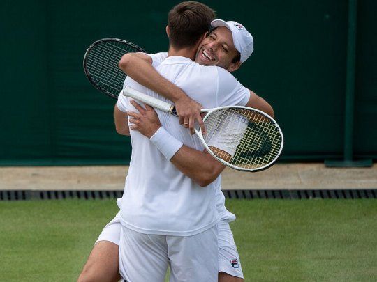 Zeballos y Granollers, finalistas de Wimbledon