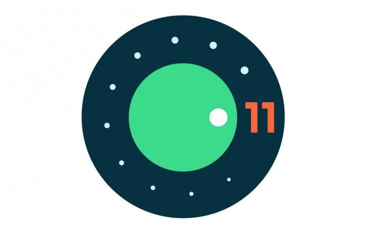 El logo del Android 11.