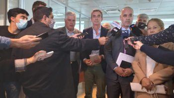 El interbloque federal anunciando que no acompañará el plan económico del Gobierno.