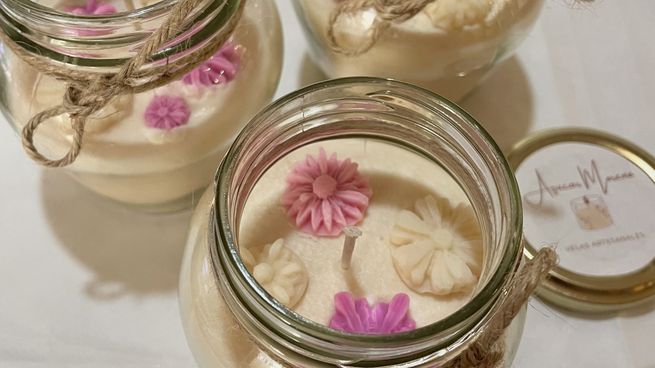 Una segunda vida para las sobras de las velas. 
