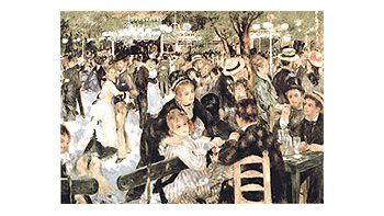 ámbito.com | Una de las tresversiones de«Baile en elMolino de laGalette»,vendida en1990 a unempresariojaponés poru$s 78millones, elmayor preciopagado por unaobra de Renoirhasta elmomento.