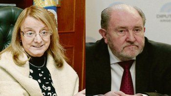Alicia Kirchner y Carlos Verna.