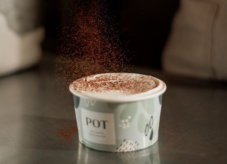 Tiramisu ice cream. Tiramisu ice cream.