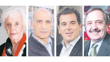 Graciela Fernández Meijide, Daniel Salvador, Cristian Ritondo y Ricardo Alfonsín