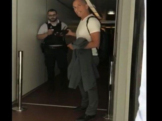 Yanis Varoufakis al arribar a París.&nbsp;&nbsp;