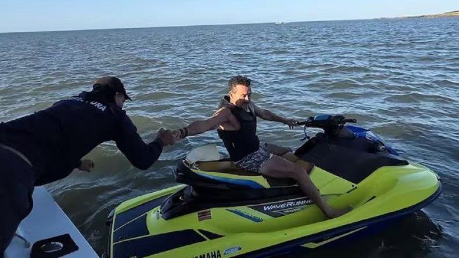 Rescataron al turista argentino perdido en Uruguay.