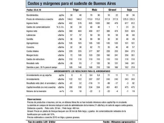 Preocupación por el trigo
