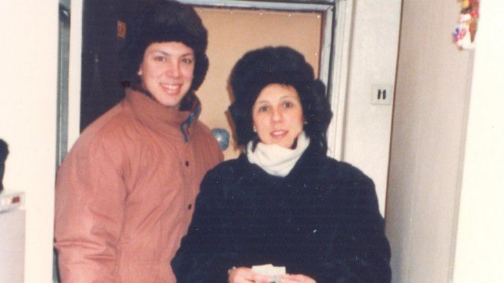 Edith y Sebastián, el hijo mayor