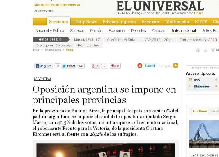 El Universal, Venezuela