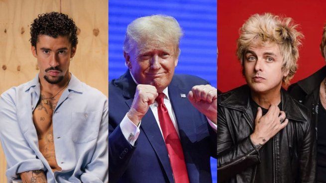 Bad Bunny Donald Trump Green Day
