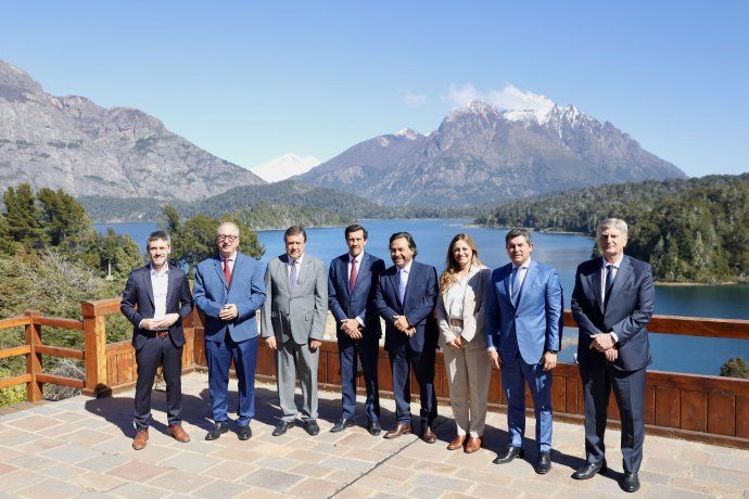 Distintos gobernadores compartieron un evento en Río Negro la semana pasada.