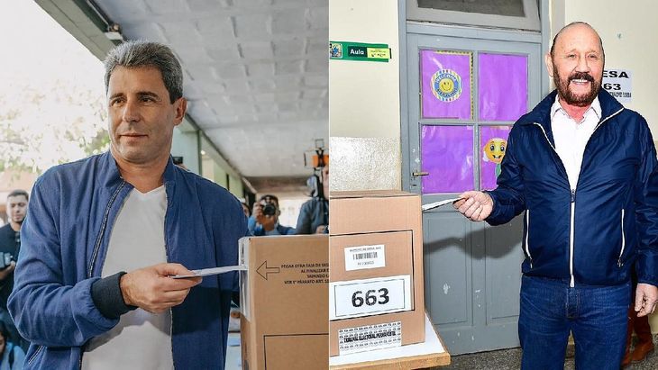 Sergio Uñac y Gildo Insfrán. Sergio Uñac y Gildo Insfrán.