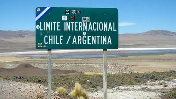Frontera entre Argentina y Chile.
