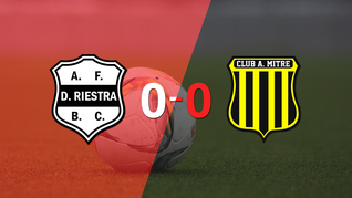 cero a cero termino el partido entre riestra y mitre (se)