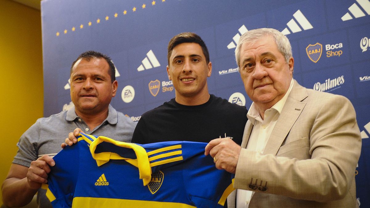 Boca presented Merentiel: “I’m going to give up my life for this club”