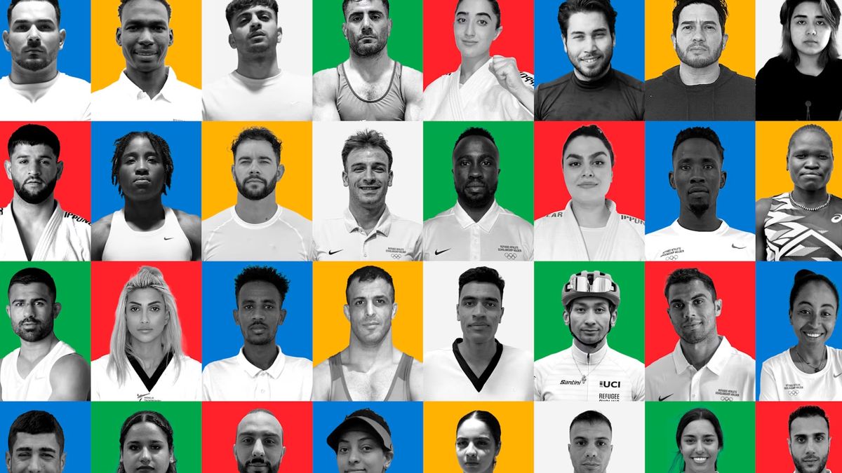 The refugee team for the 2024 Olympic Games was presented