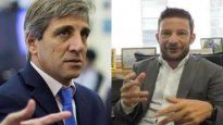 Luis Toto Caputo y Diego Giacomini.
