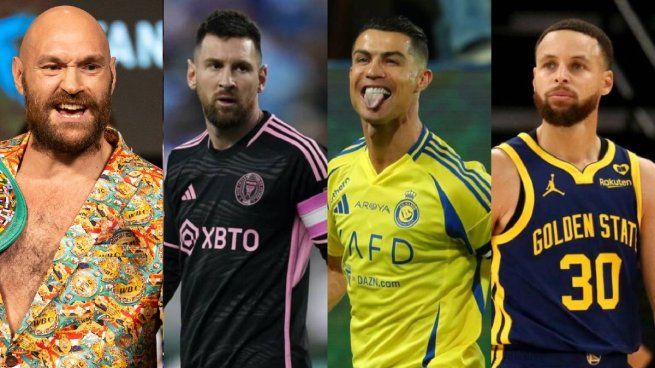 Los 50 deportistas más ricos del mundo acumularon US$ 4.200 millones el último año: los detalles