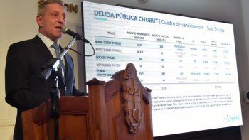 Arcioni busca reperfilar deuda actual
