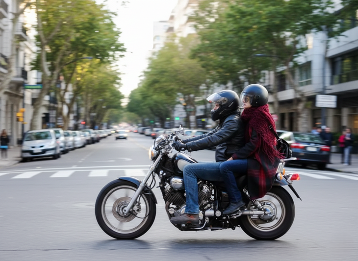 El uso cotidiano de la moto en la ciudad vuelve clave elegir coberturas acordes al riesgo, la zona de circulación y la cilindrada
