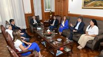 El gobernador de Tucumán, Osvaldo Jaldo, reunió a su tropa legislativa en la Casa de Gobierno.