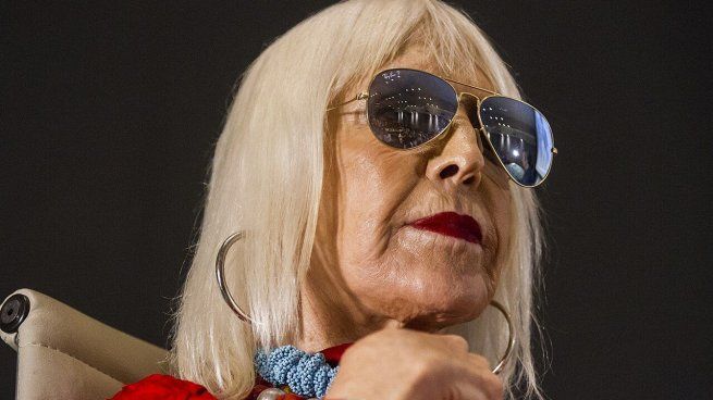 Marta Minujín was involved in a strong clash in the Buenos Aires center