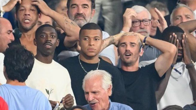 La reacción viral de Mbappé luego del triunfo de Francia ante Nueva Zelanda