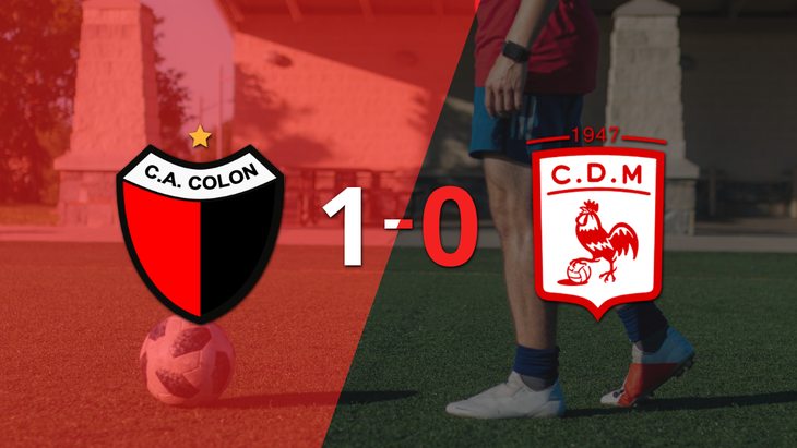 Dep. Morón no pudo con Colón y cayó 1-0