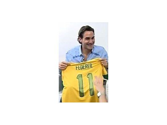 Roger Federer ninguneó a Neymar.