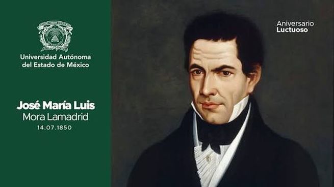 Muere en 1850 José Luis María Mora, padre del liberalismo mexicano.