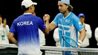 El equipo argentino de Copa Davis no pudo ante su par de Corea del Sur